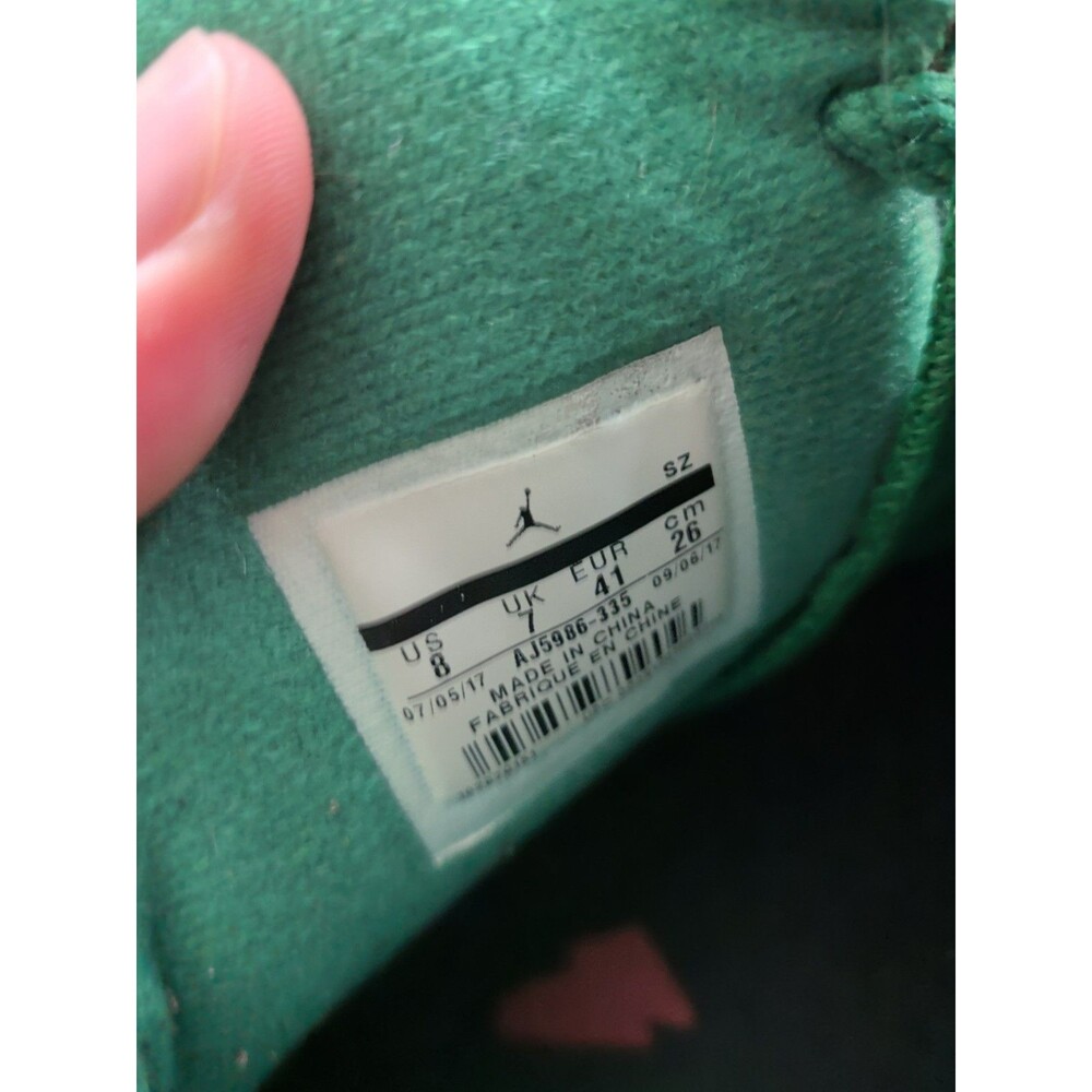 Jordan 6 Retro Gatorade Green Size 8 Men's Rare - Picture 7 of 8